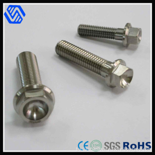 Titanium Hexagon Flange Bolt